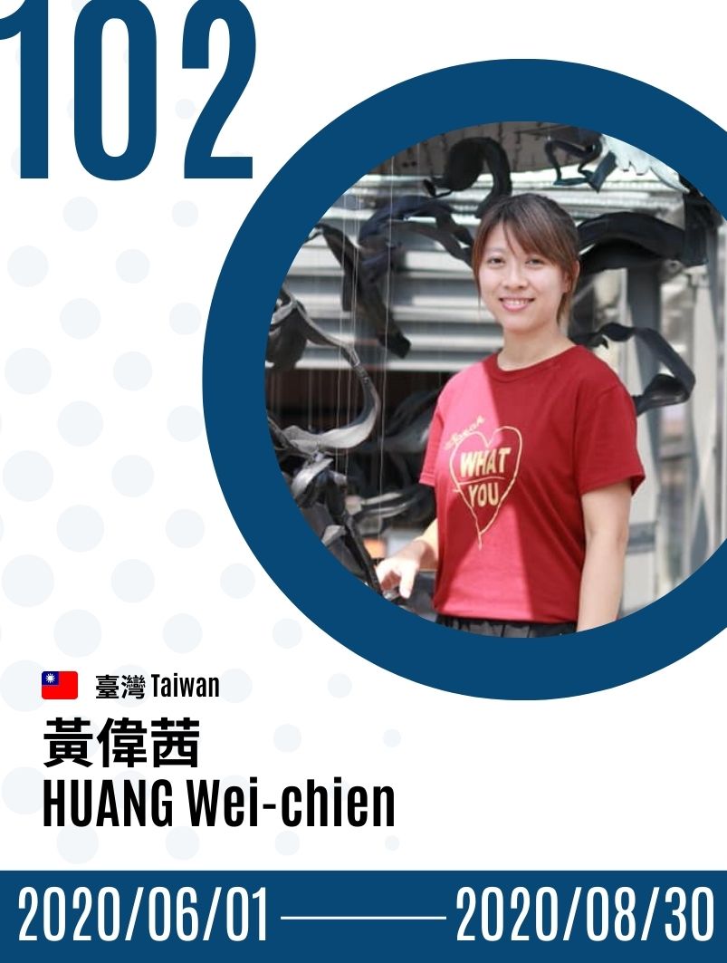 2020-HUANG Wei-Chien  黃偉茜